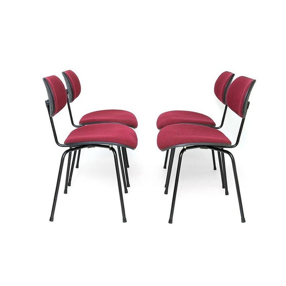 Image 1 of Set of 4 vintage Se68 chairs by Egon Eiermann for Wilde and Spieth, 1951