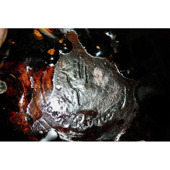 Image 1 of Vintage ceramic pocket tray by Jean Rivier