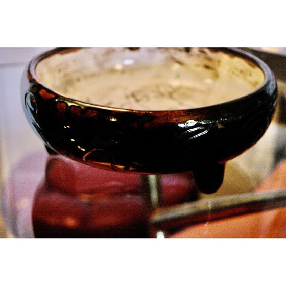 Image 1 of Vintage ceramic pocket tray by Jean Rivier