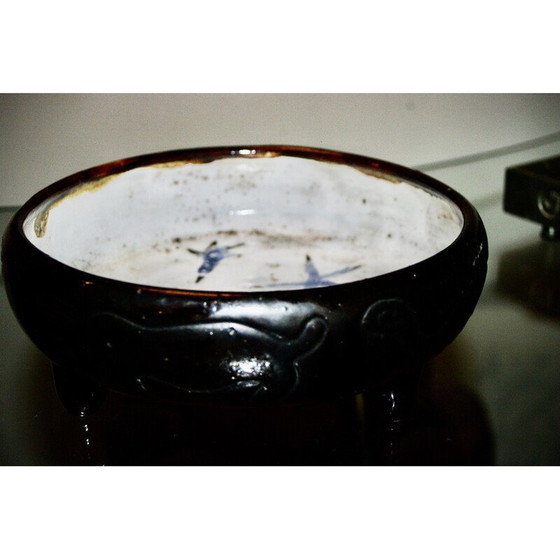 Image 1 of Vintage ceramic pocket tray by Jean Rivier