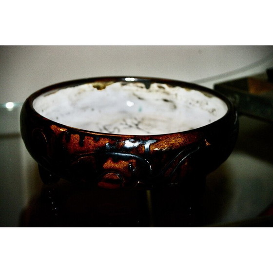 Image 1 of Vintage ceramic pocket tray by Jean Rivier