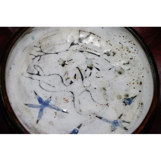 Image 1 of Vintage ceramic pocket tray by Jean Rivier