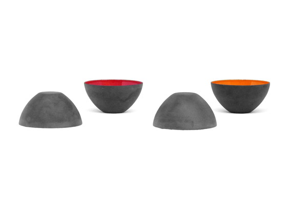 Image 1 of 4x  Herbert Krenchel Krenit Bowl Set