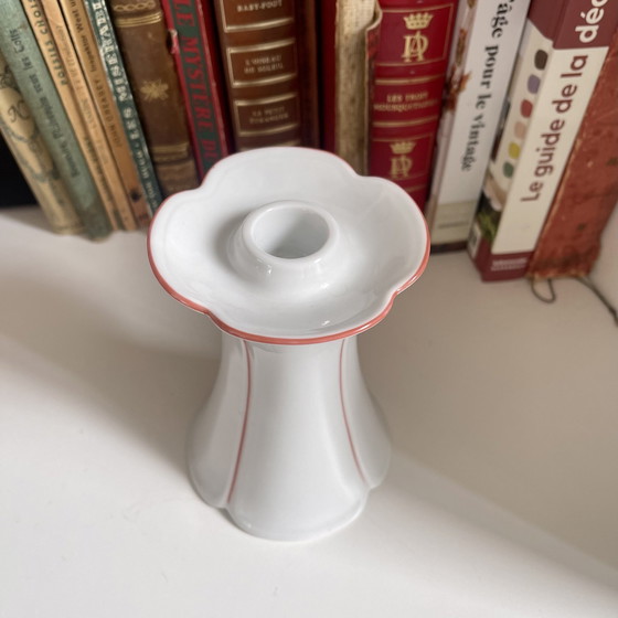 Image 1 of Porcelain Candlestick