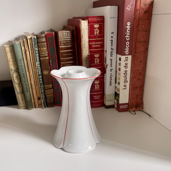 Image 1 of Porcelain Candlestick