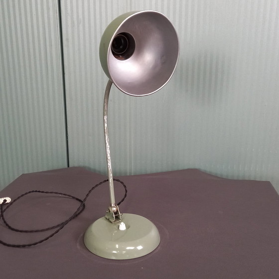 Image 1 of Vintage Military Desk Lamp