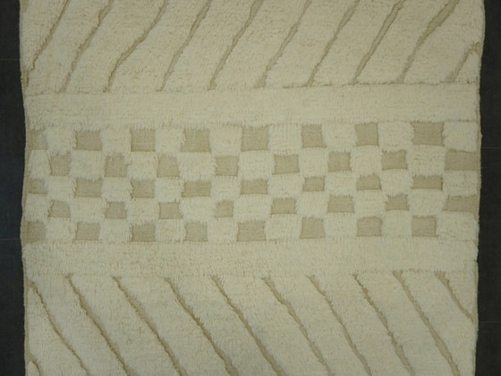 Image 1 of Berber Rug - 276 Cm X 155 Cm - White Wool