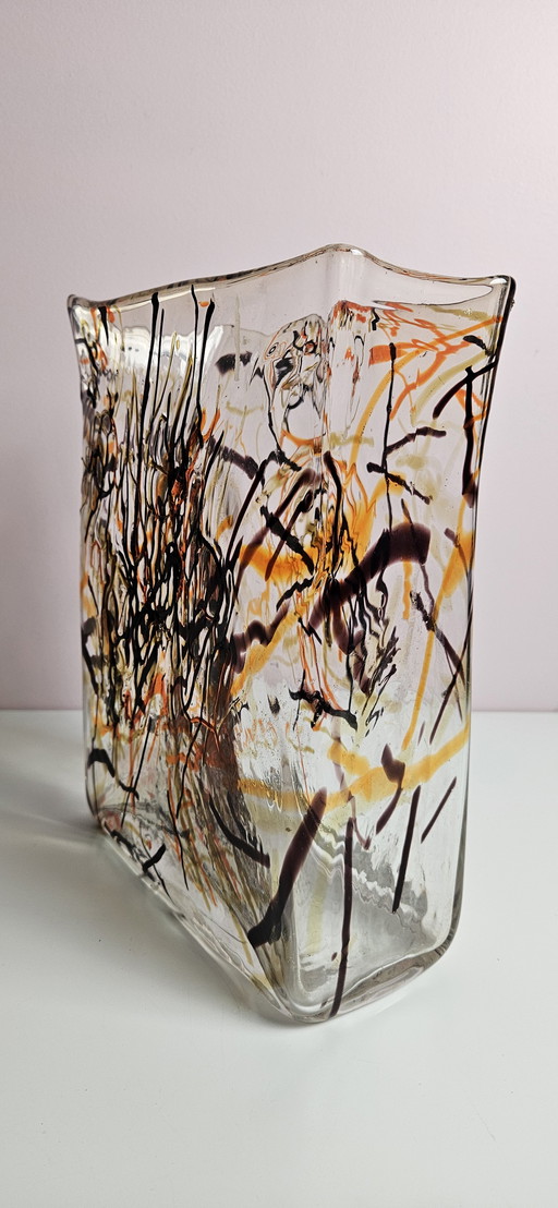 Vase en verre