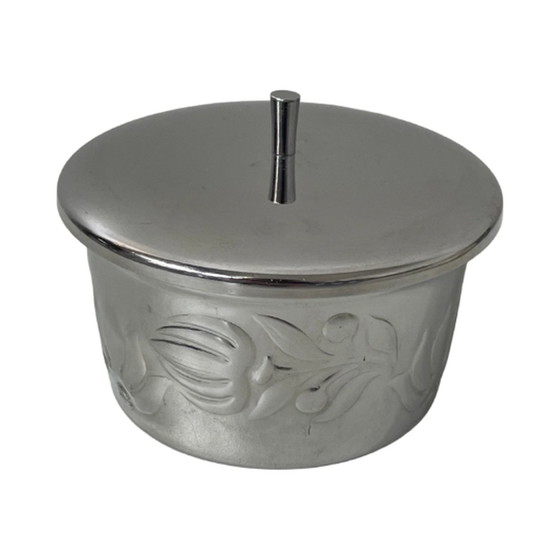 Image 1 of Alfra Alessi - Round bowl - Butter dish - Special edition for Unilever - Stainless steel