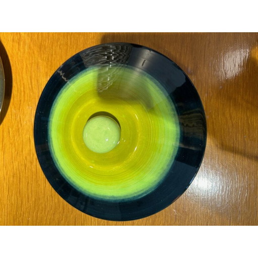 Vintage earthenware soup tureen for Saint Clément, 1970