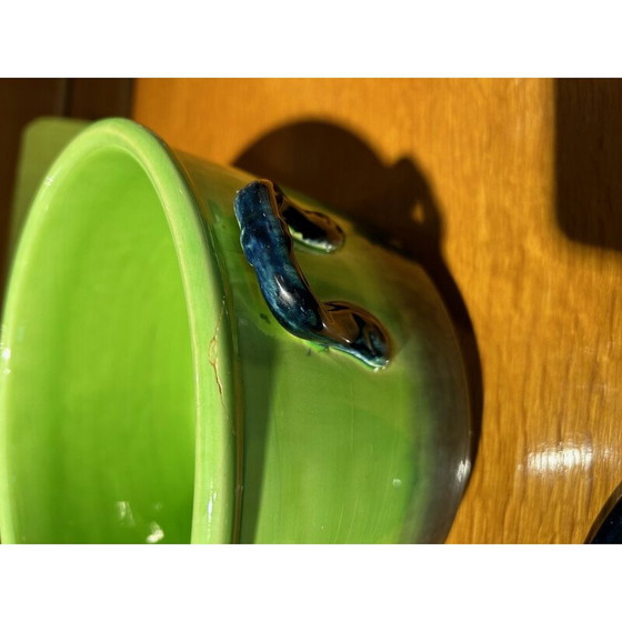 Image 1 of Vintage earthenware soup tureen for Saint Clément, 1970