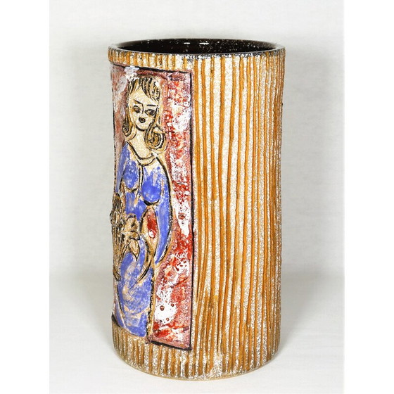 Image 1 of Vintage ceramic vase, 1950