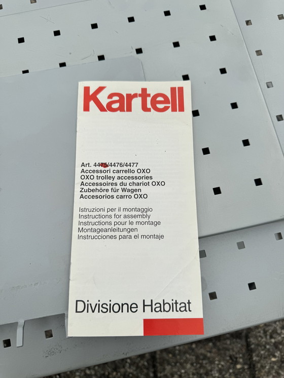 Image 1 of Kartell Oxo Computer Cart/Riding Trolley