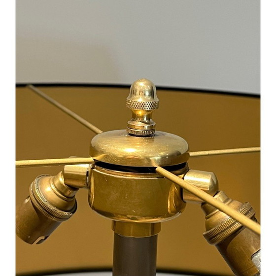 Image 1 of Vintage brass floor lamp, 1940