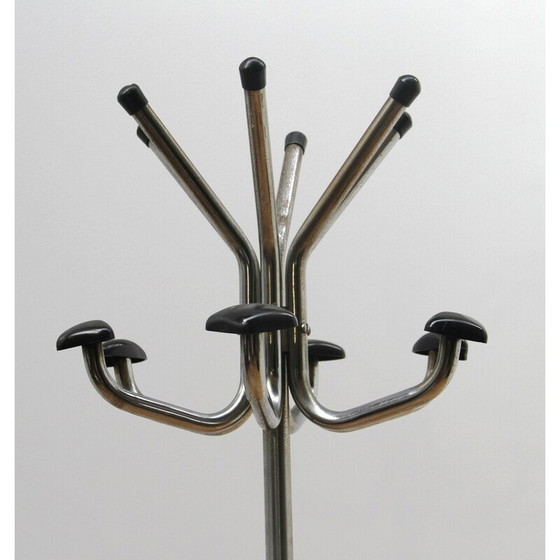 Image 1 of Vintage coat rack in chromed steel, 1970