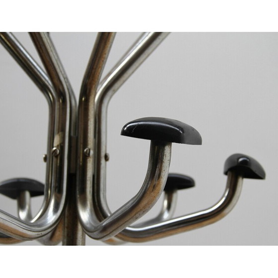 Image 1 of Vintage coat rack in chromed steel, 1970