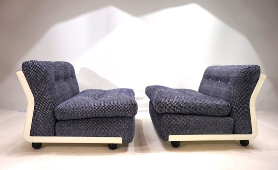 Image 1 of Set Of 2 C&B Italia Amanta Lounge Modular Chairs By Mario Bellini, 1970