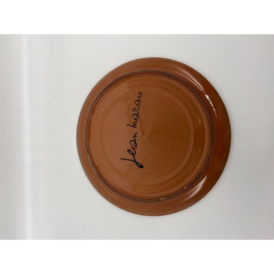 Image 1 of Vintage astrological ceramic plate by Jean Marais, 1960