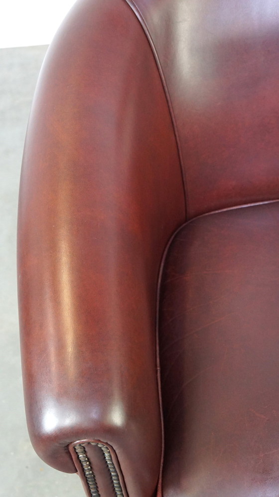 Image 1 of Beef leather club chair