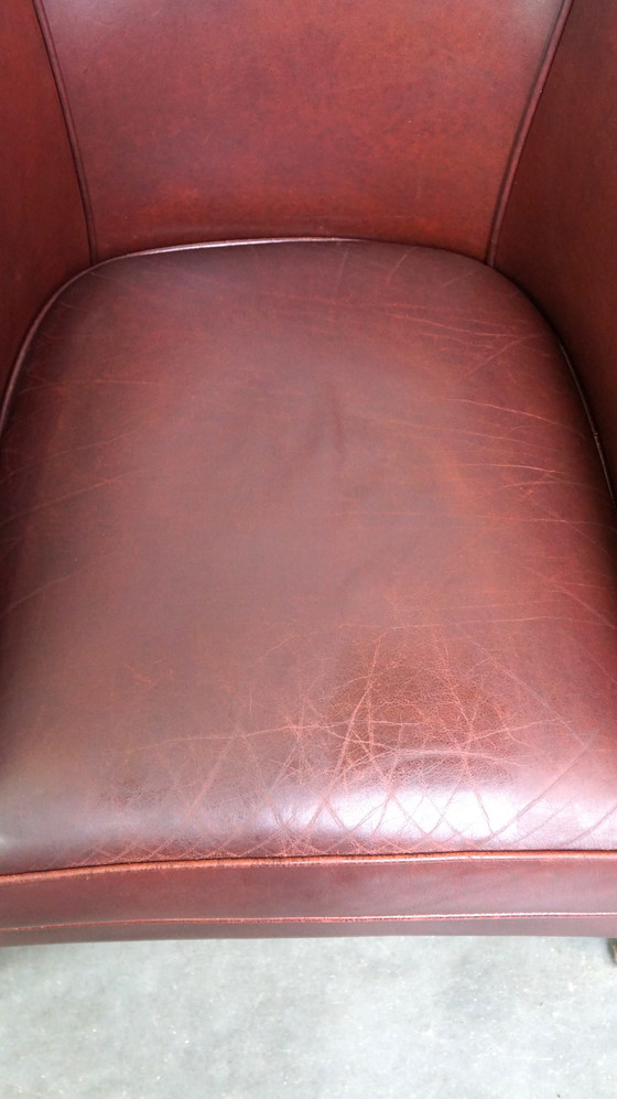 Image 1 of Beef leather club chair