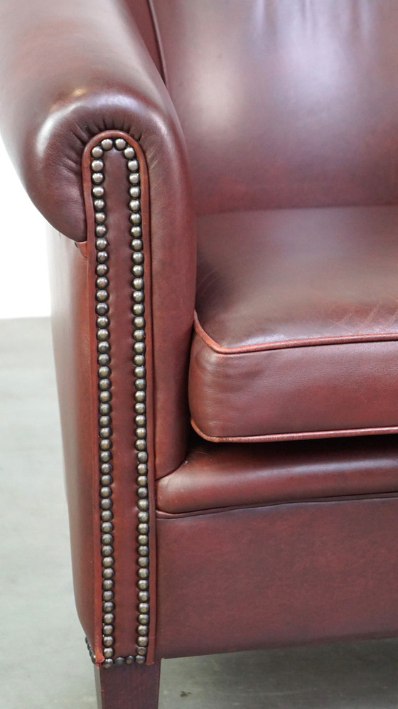 Image 1 of Beef leather club chair