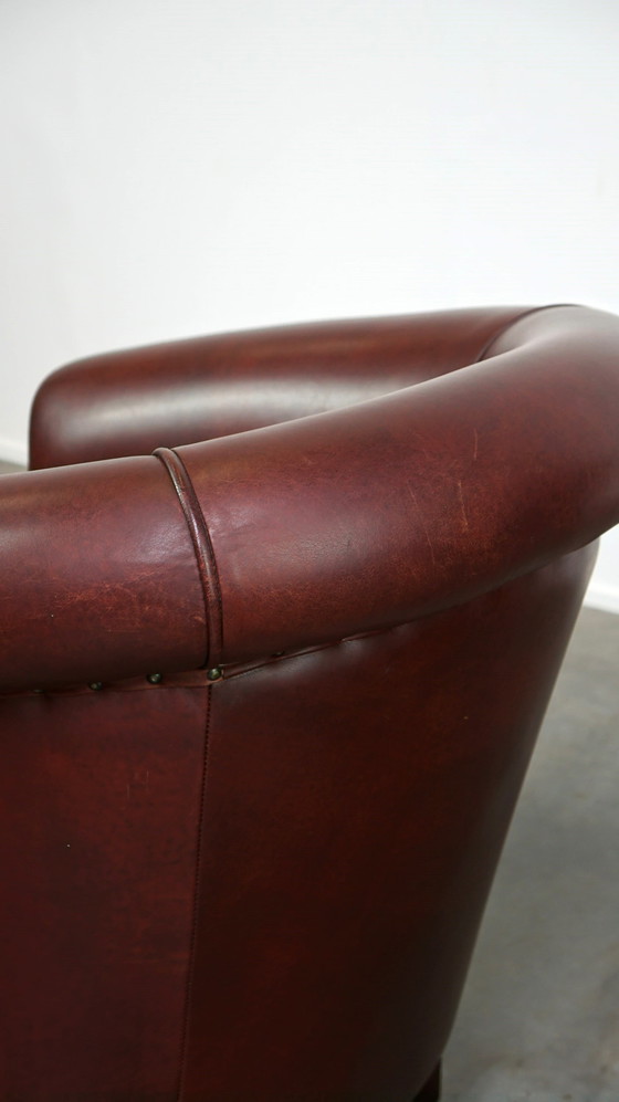 Image 1 of Beef leather club chair