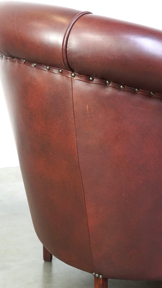 Image 1 of Beef leather club chair