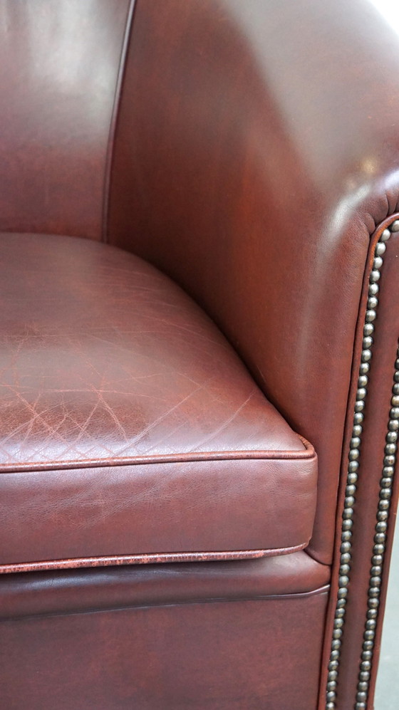 Image 1 of Beef leather club chair