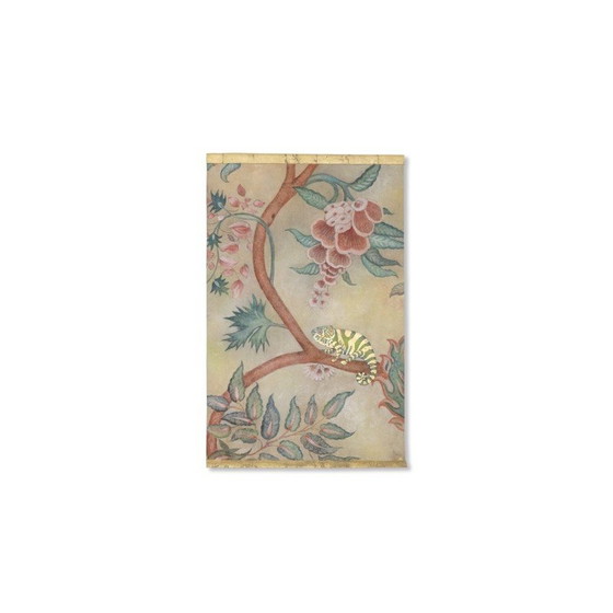 Image 1 of Dipinto d'epoca raffigurante un camaleonte