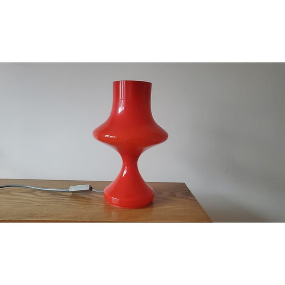 Image 1 of Mid century glass table lamp by Tabery, 1970s