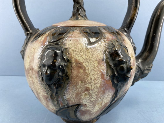 Image 1 of Teiera artistica in ceramica di Sylvain Sttublet (1890-1885). Circa 1960