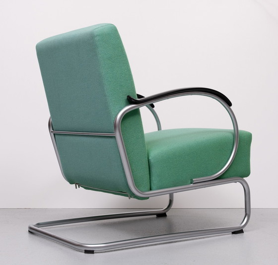 Image 1 of Dutch Originals Brothers van der Stroom Gispen 407 Lounge Chair