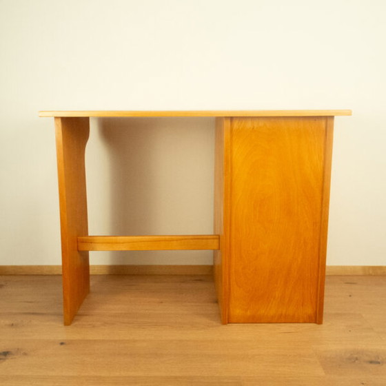 Image 1 of Mini desk, oak, beech, 1950s