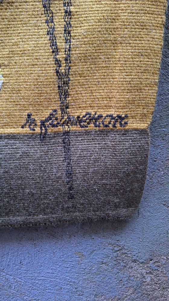 Image 1 of Aubusson Tapestry Cybele René Fumeron