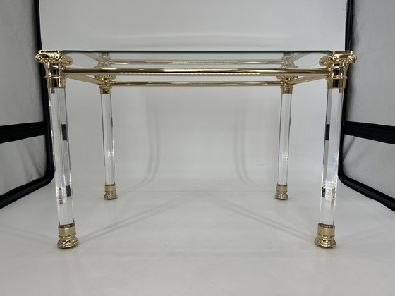 Image 1 of Hollywood Regency coffee table