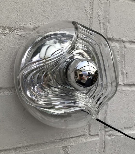 Image 1 of Peill & Putzler - Futura / Wave 1970Er Wall Lamp