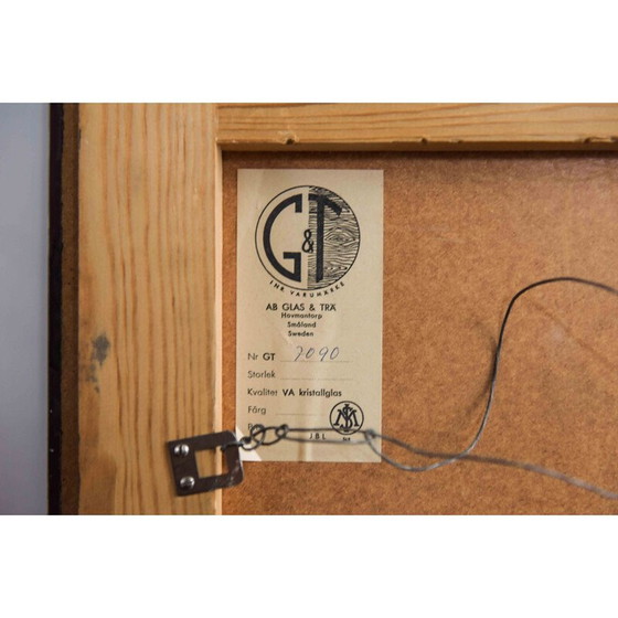 Image 1 of Specchio di vetro vintage, Svezia