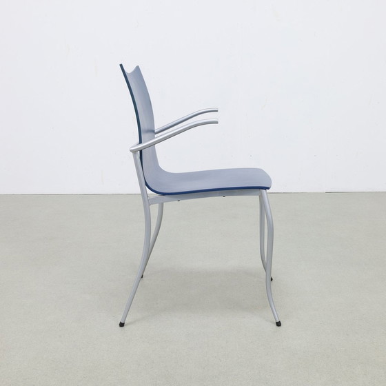 Image 1 of 4X Postmodern Dining Chair From Kff, 1990S