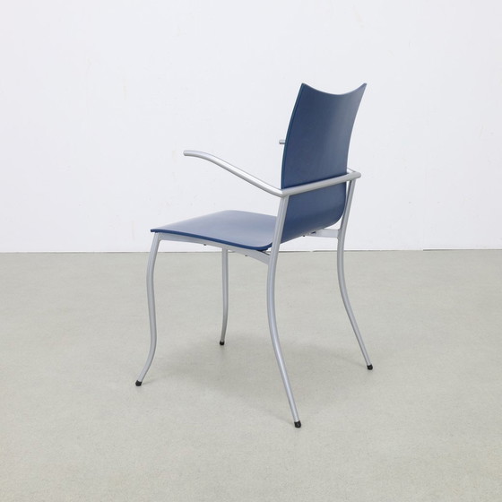 Image 1 of 4X Postmodern Dining Chair From Kff, 1990S