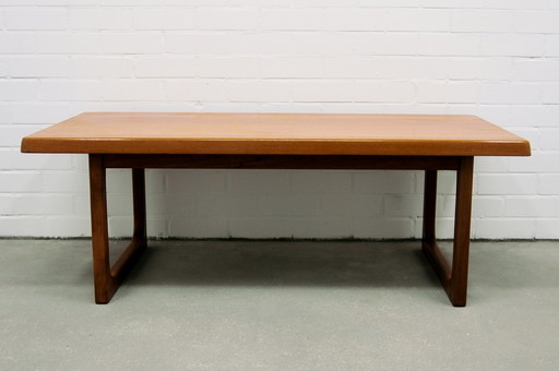 teak rectangular coffee table Niels Bach