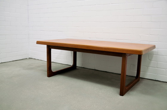 Image 1 of teak rectangular coffee table Niels Bach