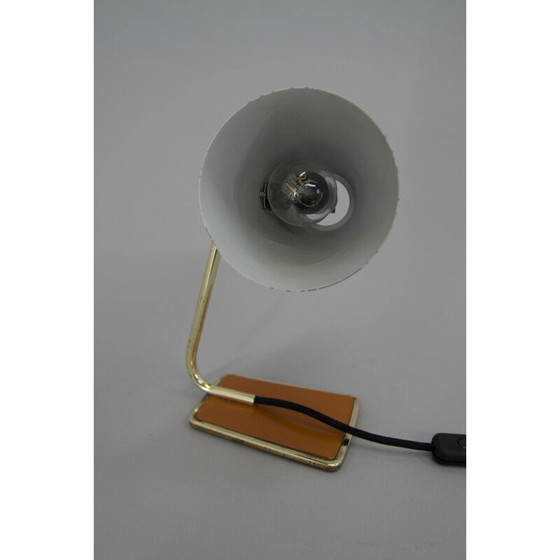 Image 1 of Vintage adjustable metal table lamp, Czechoslovakia 1960