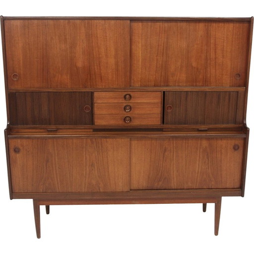 Vintage "UM 14" teak sideboard by Johannes Andersen for Uldum Møbelfabrik, Denmark 1960