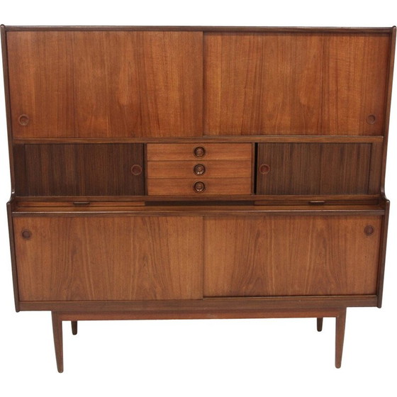 Image 1 of Vintage "UM 14" teak sideboard by Johannes Andersen for Uldum Møbelfabrik, Denmark 1960