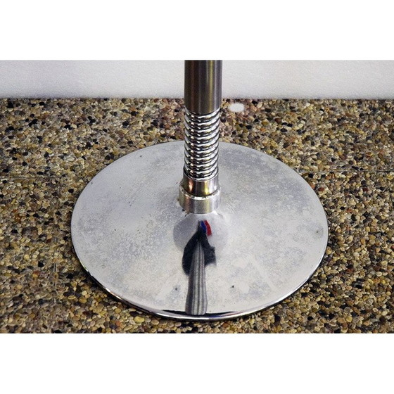 Image 1 of Vintage medical adjustable stool Italian 1970