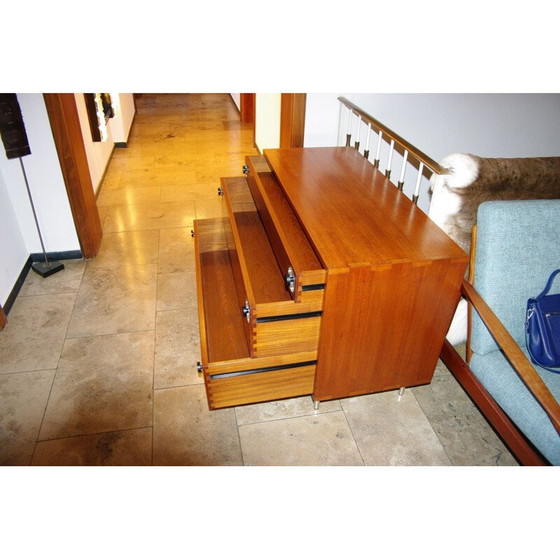 Image 1 of Vintage teak chest of drawers by Giorge Coslin 1960s