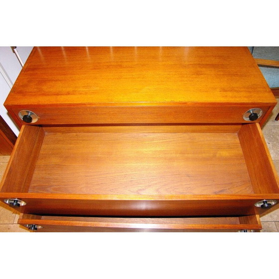 Image 1 of Vintage teak chest of drawers by Giorge Coslin 1960s