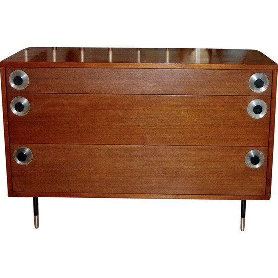 Image 1 of Vintage teak chest of drawers by Giorge Coslin 1960s