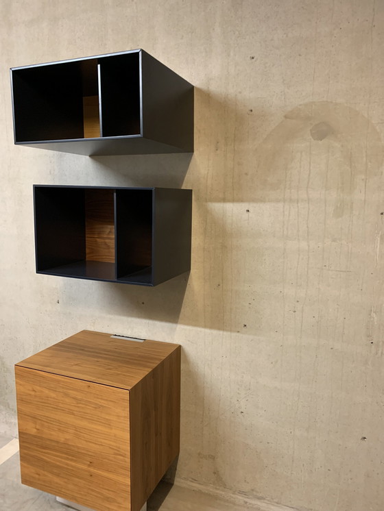 Image 1 of 3x vintage wall unit / audio furniture