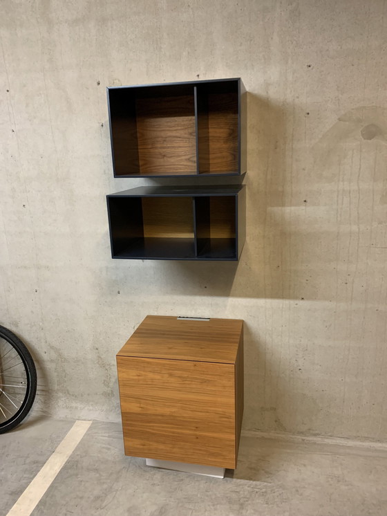 Image 1 of 3x vintage wall unit / audio furniture